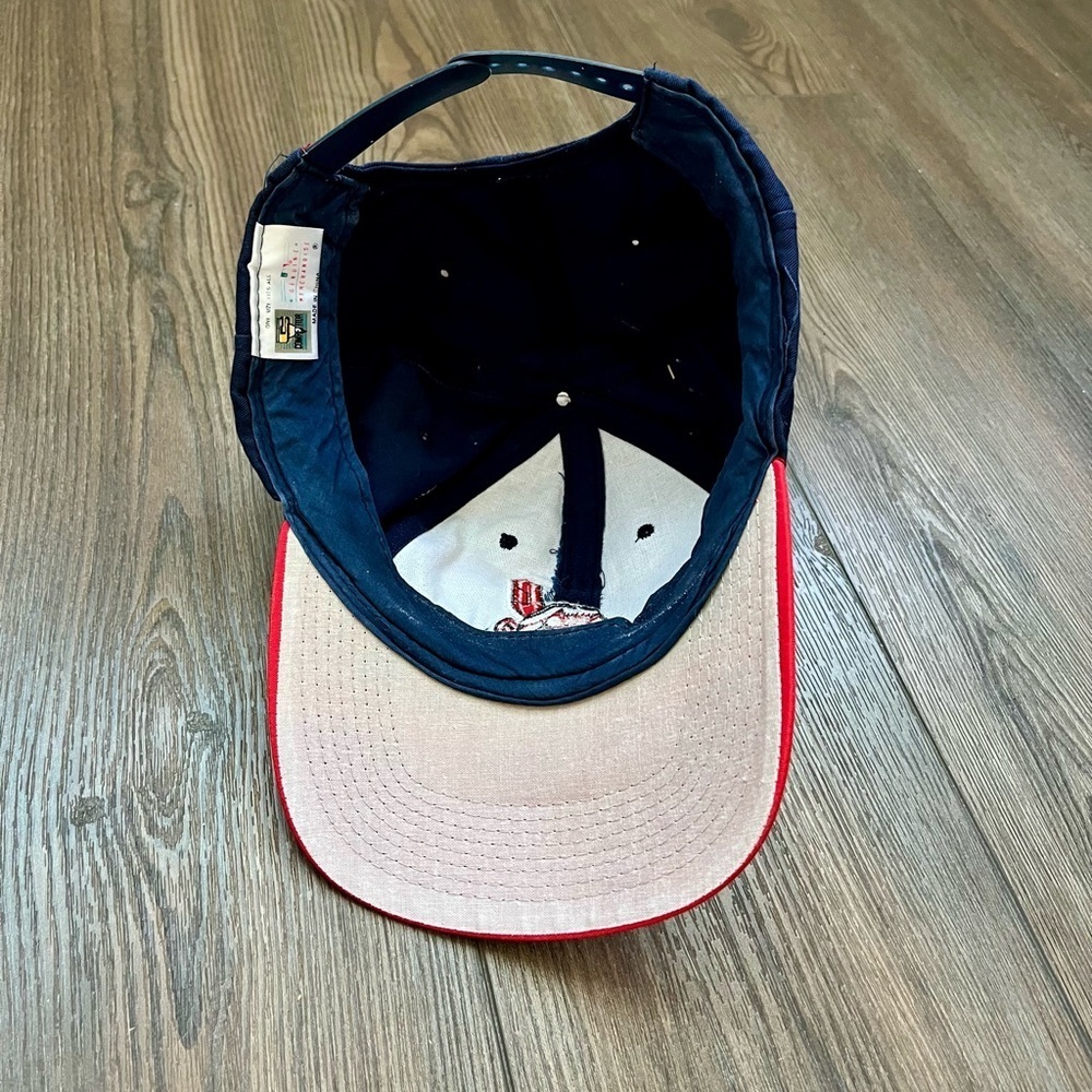 Navy and Red Baseball Cap - Picture 6 of 8